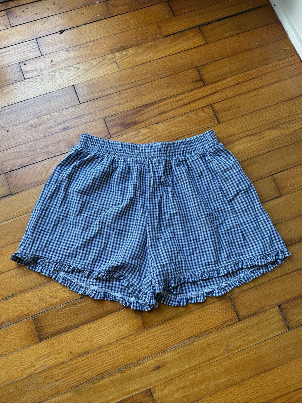 Sonderhaus Boxer Shorts in Blue Gingham